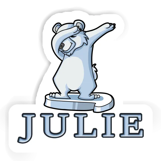 Polar Bear Sticker Julie Image