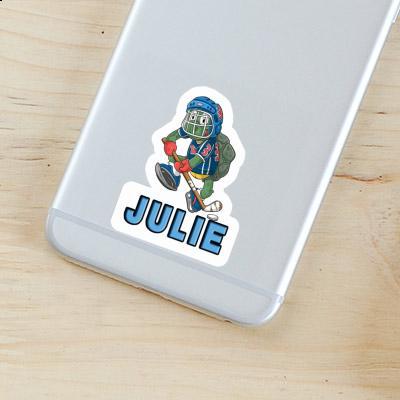 Julie Sticker Hockeyspieler Image