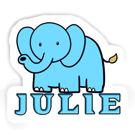 Julie Sticker Elephant Image