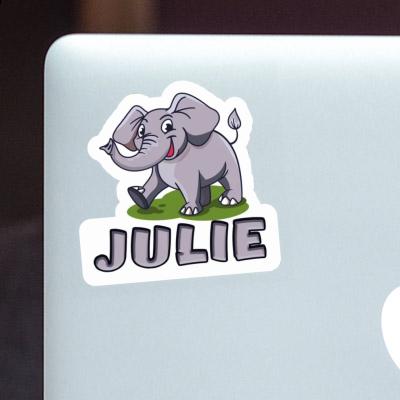 Julie Sticker Elefant Laptop Image