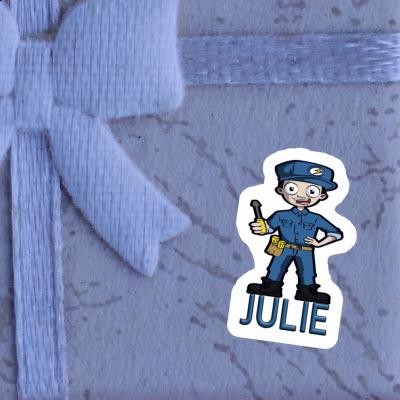 Julie Sticker Electrician Laptop Image