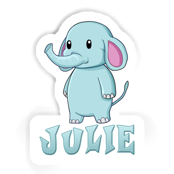 Sticker Julie Elephant Image