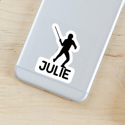 Julie Sticker Fencer Notebook Image