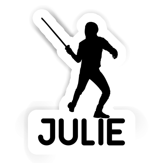 Julie Sticker Fencer Gift package Image