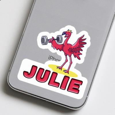 Sticker Julie Weight Lifter Gift package Image