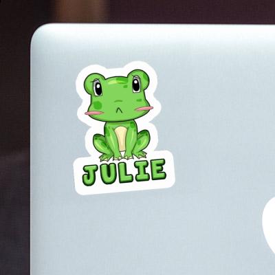 Grenouille Autocollant Julie Notebook Image