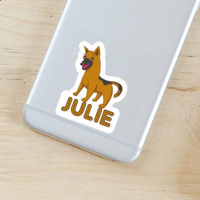 Sticker Julie German Shepherd Image