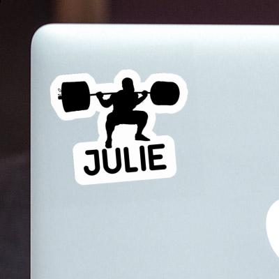 Sticker Weightlifter Julie Gift package Image