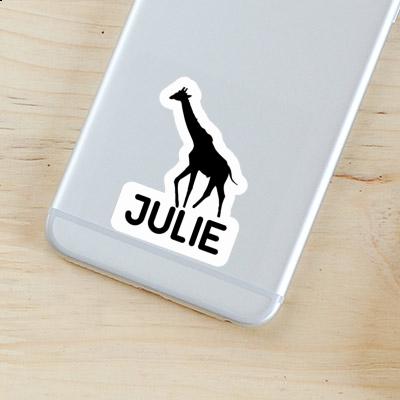 Giraffe Aufkleber Julie Notebook Image