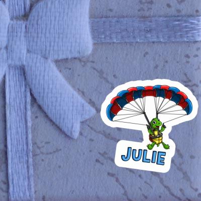 Gleitschirmpilot Sticker Julie Notebook Image