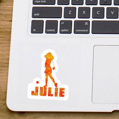 Sticker Julie Golfer Gift package Image