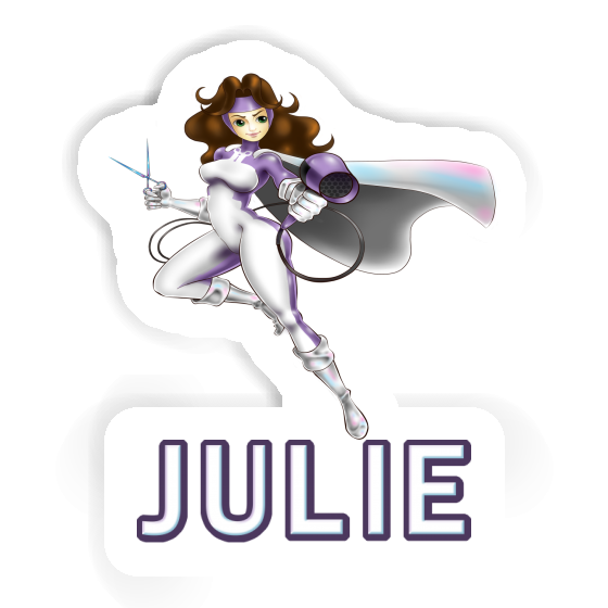 Julie Sticker Hairdresser Gift package Image