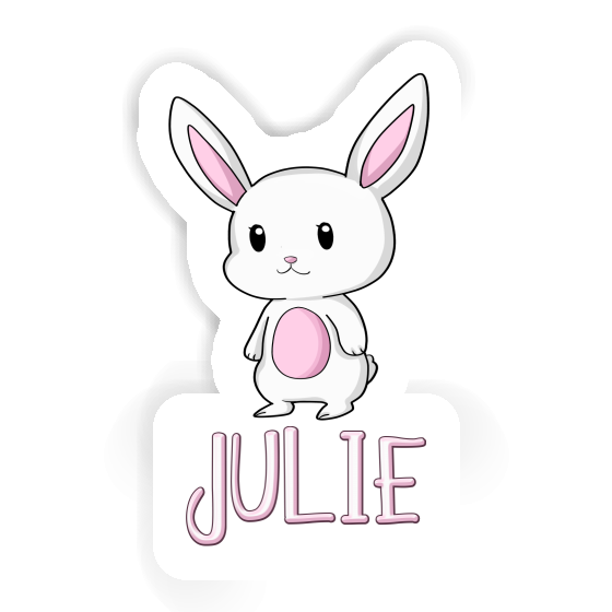 Julie Sticker Rabbit Laptop Image