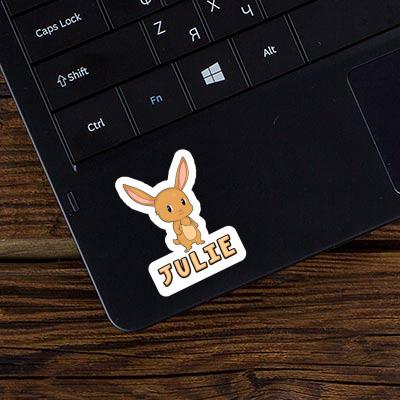 Aufkleber Hase Julie Laptop Image