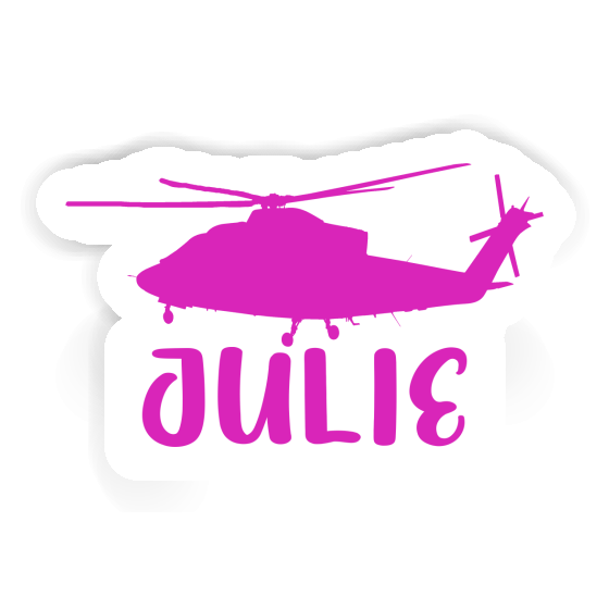 Sticker Helicopter Julie Gift package Image