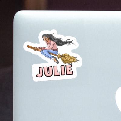 Sticker Witch Julie Laptop Image