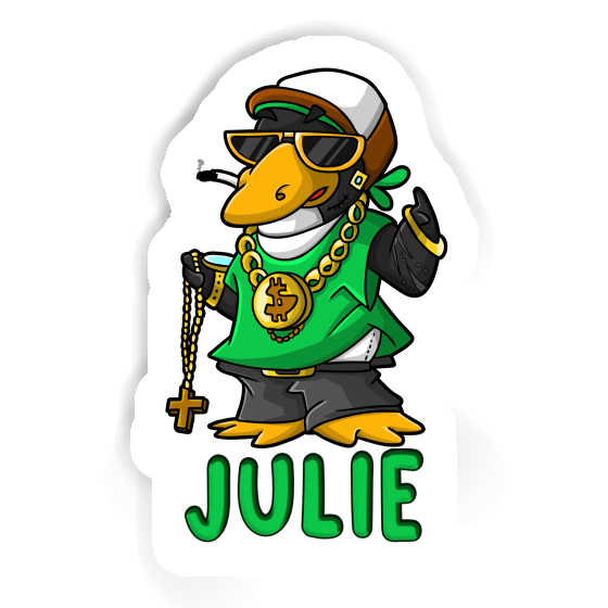 Sticker Julie Hip Hop Penguin Gift package Image