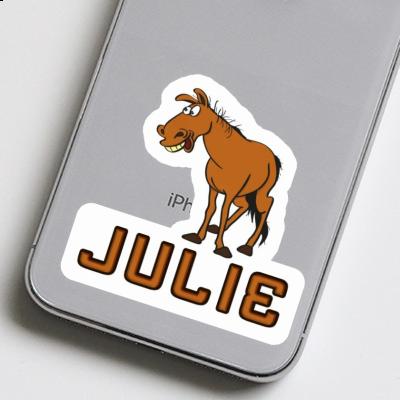 Julie Sticker Horse Image