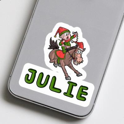 Sticker Pferd Julie Laptop Image