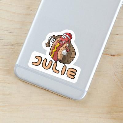 Julie Sticker Weihnachts-Hotdog Gift package Image