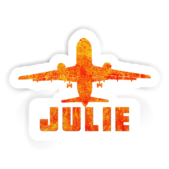 Aufkleber Julie Jumbo-Jet Image