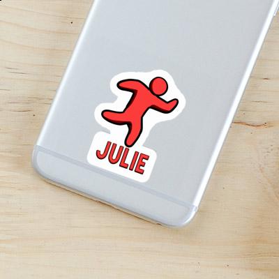 Sticker Jogger Julie Laptop Image