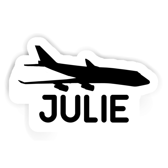 Jumbo-Jet Sticker Julie Laptop Image