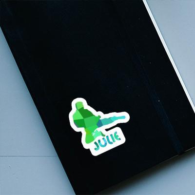 Karateka Sticker Julie Notebook Image