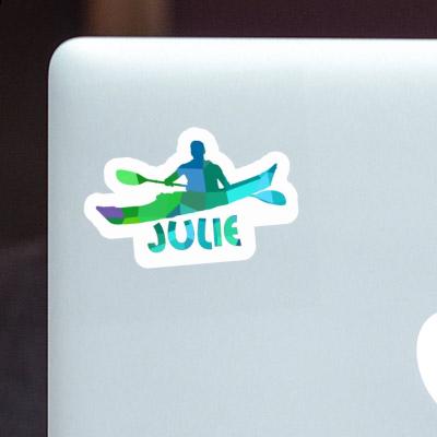 Julie Sticker Kajakfahrer Laptop Image