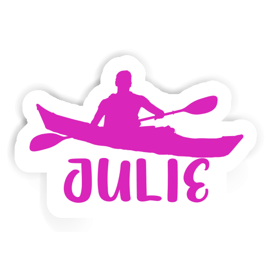 Sticker Kayaker Julie Image