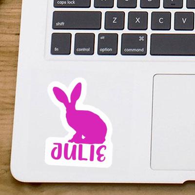 Hase Aufkleber Julie Image