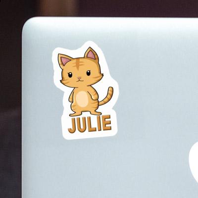 Chaton Autocollant Julie Laptop Image