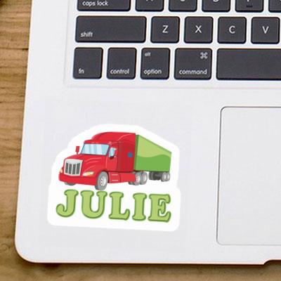 Truck Sticker Julie Notebook Image