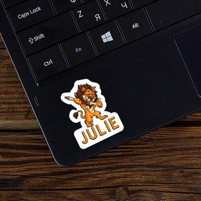 Sticker Julie Lion Notebook Image