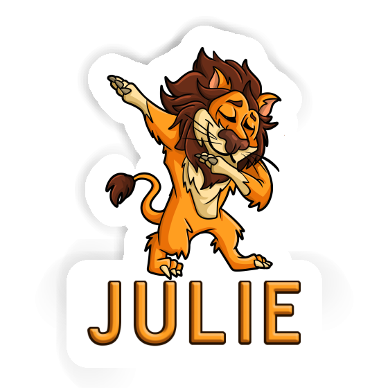 Julie Autocollant Lion Image