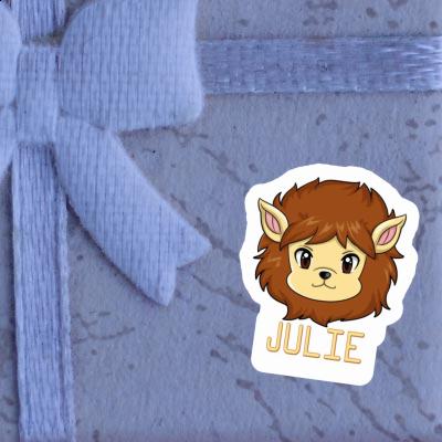 Lionhead Sticker Julie Laptop Image