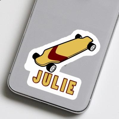 Sticker Skateboard Julie Laptop Image