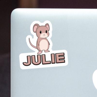 Julie Autocollant Souris Notebook Image