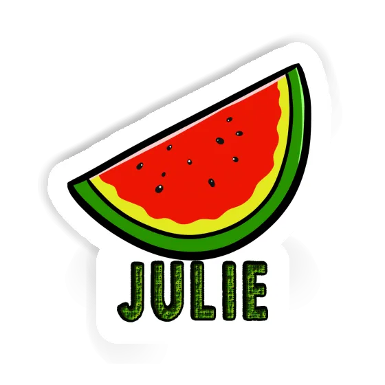 Julie Sticker Watermelon Image