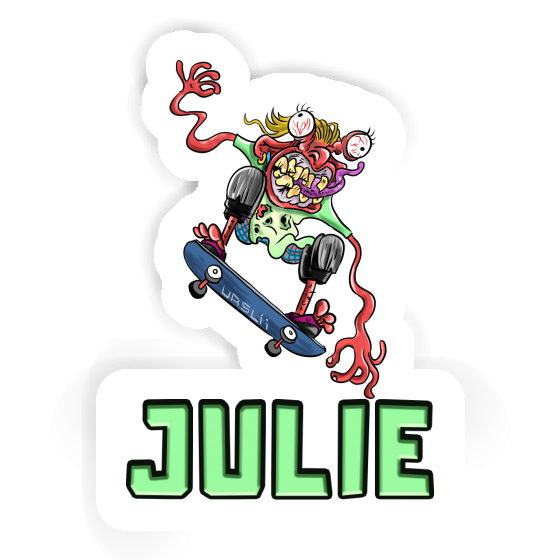 Skateboarder Sticker Julie Gift package Image