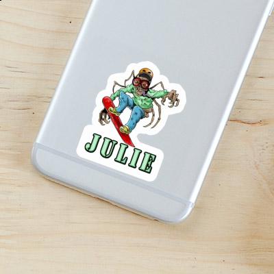 Sticker Julie Boarder Laptop Image