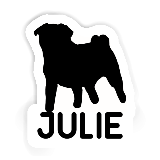 Sticker Julie Pug Gift package Image