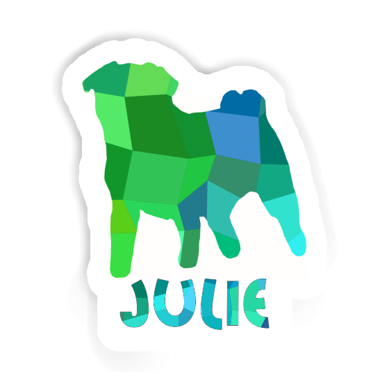 Julie Sticker Pug Gift package Image