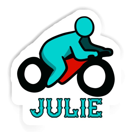 Sticker Julie Motorbike Driver Gift package Image