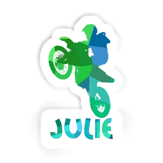 Motocross-Fahrer Sticker Julie Gift package Image