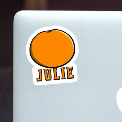 Sticker Orange Julie Gift package Image