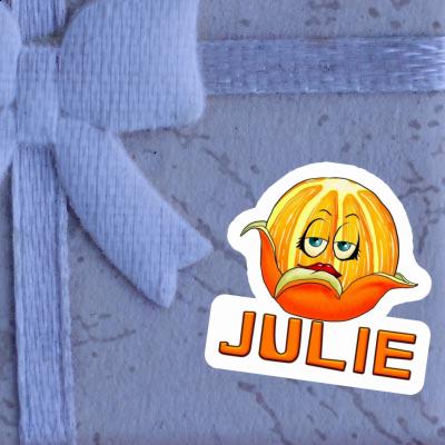 Sticker Julie Orange Image