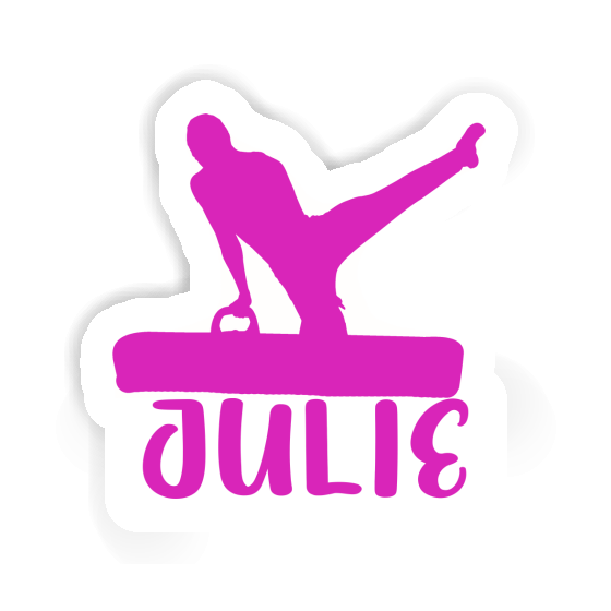 Gymnast Sticker Julie Notebook Image