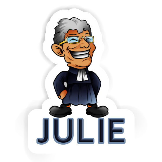 Julie Sticker Vicar Image