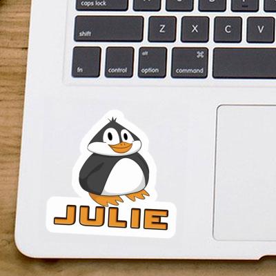 Julie Sticker Fat Penguin Notebook Image